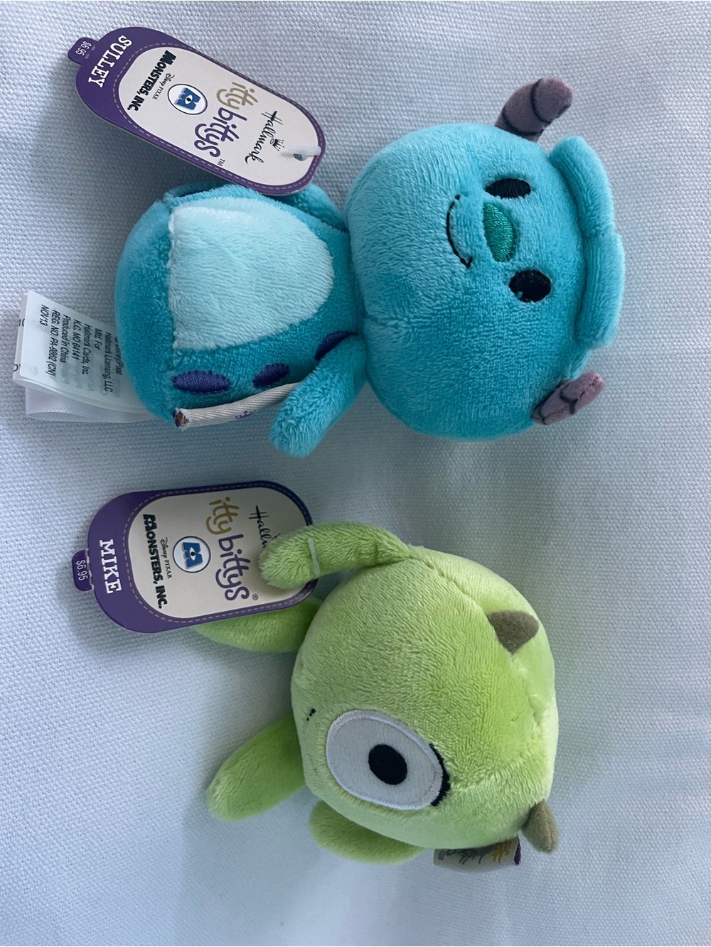 Monsters, Inc. Sulley & Mike Itty Bitty Hallmark